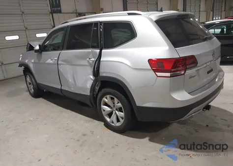 2018 Volkswagen Atlas 3.6L V6 Se/3.6L V6 Se W/Technology from USA, damaged, VIN 1V2LR2CA0JC542698